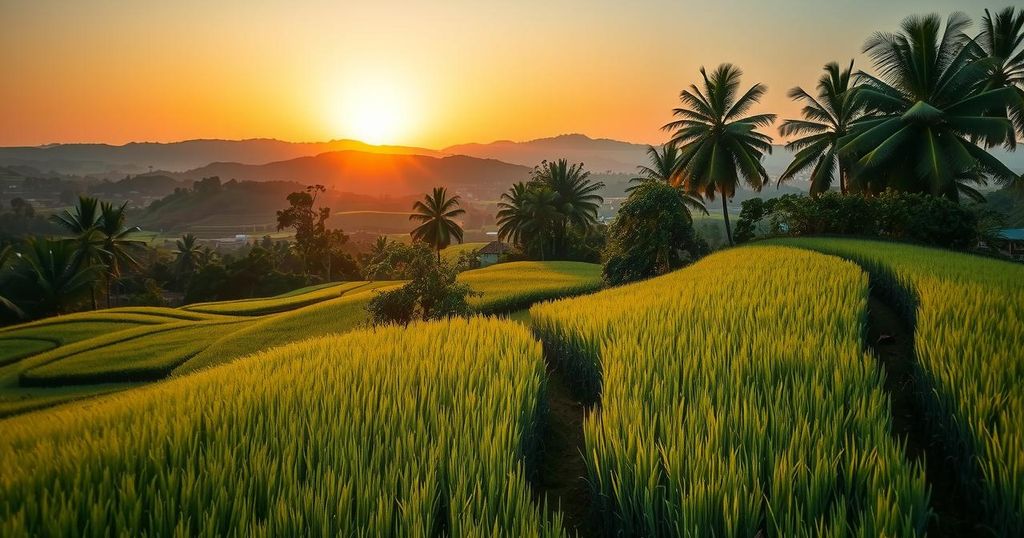 Filmmaker documenting legacy in Vietnam, warm tones, documentary style, emphasis on storytelling and advocacy.
