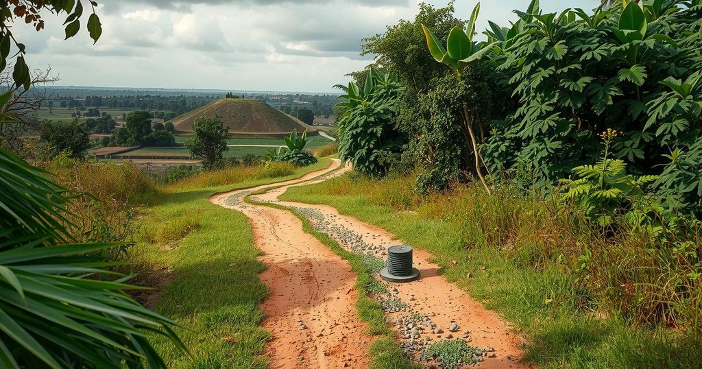 Prince Harry raises awareness during a landmine walk, retracing Princess Diana's steps in Angola's beautiful landscape.