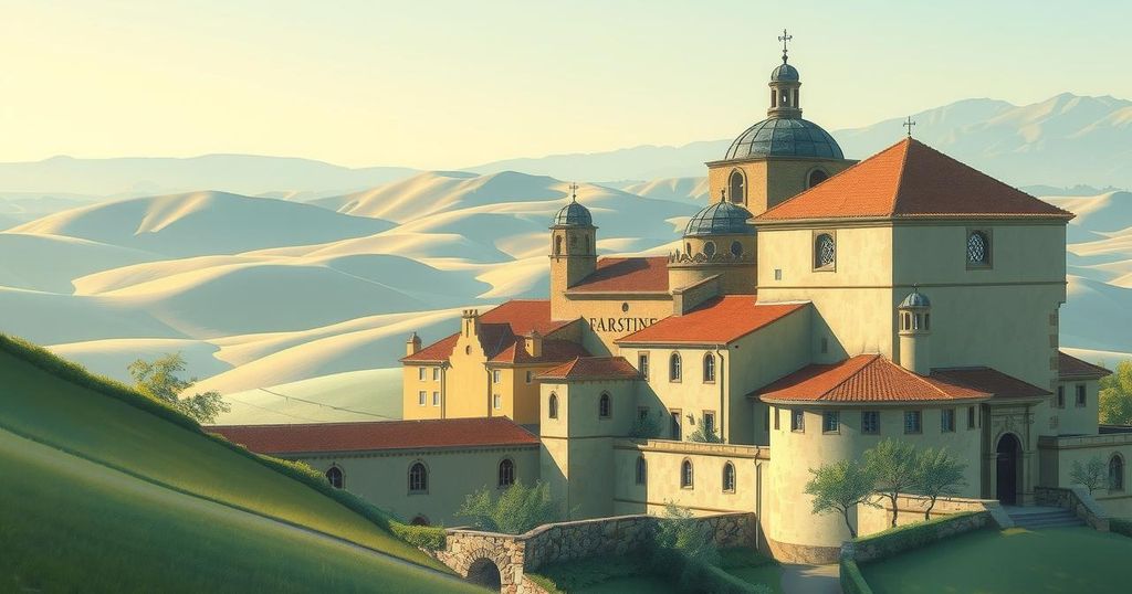 A scenic view showcasing the landscapes of Hungary and Uzbekistan, illustrating cultural beauty and nature.